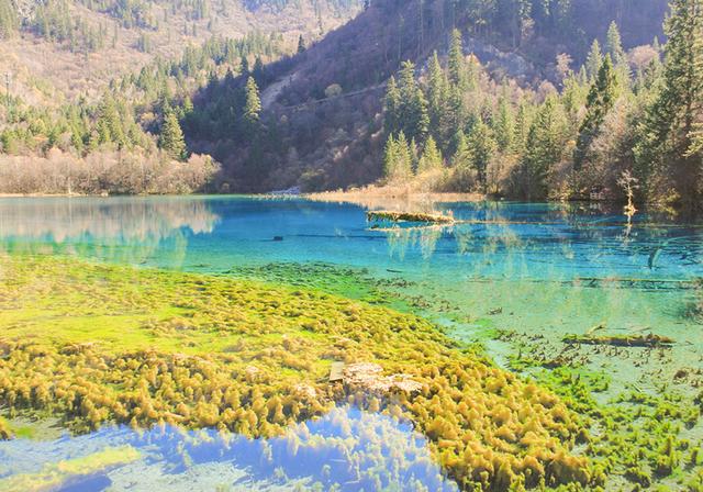 รูป เมืองจิ่วจ้ายโกว JIUZHAIGOU