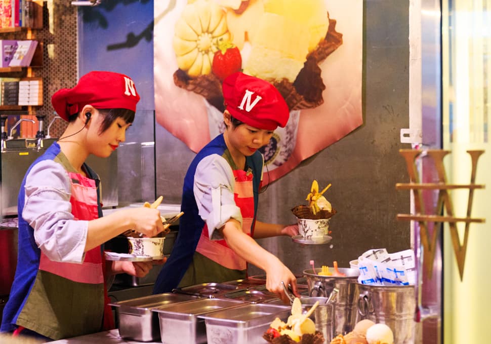 ไอศกรีมร้านมิยาฮาร่า (ไทจง)